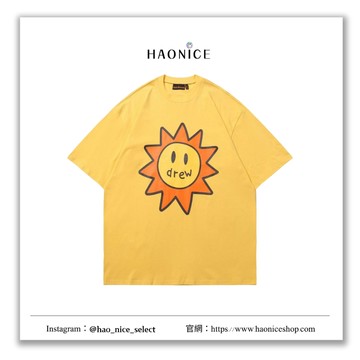 【HAO NICE】100%正品 DREW HOUSE 美國潮牌小太陽厚磅短袖 T恤