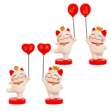 iSFun 招財貓 可拆雙面氣球公仔擺飾/款式可選