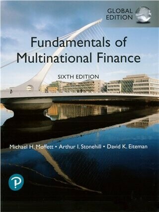 Fundamentals of Multinational Finance (6版) Moffett、Stonehill 2020 Pearson