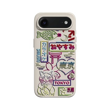 iPhone Air SolidX 貝殼灰 - Denise Rashidi (Surudenise) - 東京霓虹