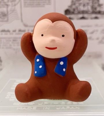 【震撼精品百貨】日本精品百貨~日本動物招財擺飾/陶瓷擺飾-猴#46331