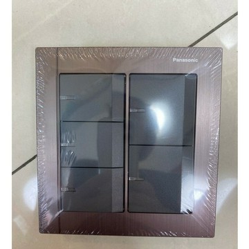 國際牌開關插座  單切五開關 組裝品附蓋板 古銅 銀色 黑色 WTGFP5552【高雄永興照明】【APP滿額下單4%點數(單一帳號最高1000點)】7/31止