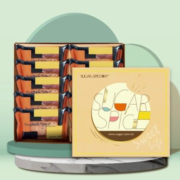 【糖村】原味薄捲餅10入禮盒 SS-01