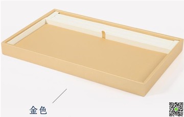 首飾盒 皮首飾盤展示盤珠寶戒指手串看貨盤展示托盤飾品時尚展示盒 都市時尚