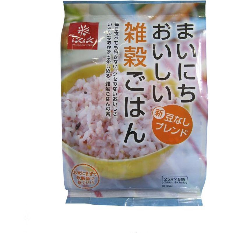 はくばく まいにちおいしい 雑穀ごはん 150g(25g×6)×6袋入×(2ケース)