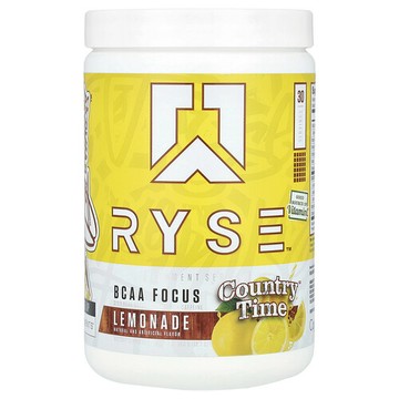 RYSE, 元素系列，BCAA Focus，Country Time®，檸檬水味，12.7 盎司（360 克）