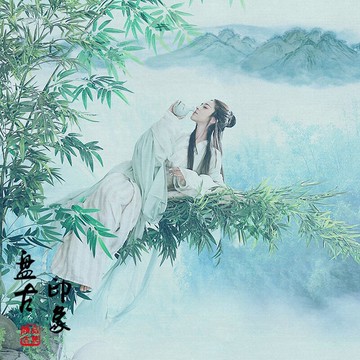 新款影樓攝影寫真女古裝主題漢服仙女素雅俠女唯美演出服裝懷古賦