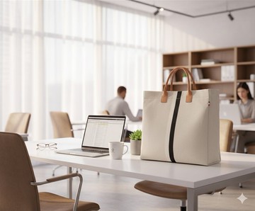 【YOYO文創】日式簡約植楺革帆布包