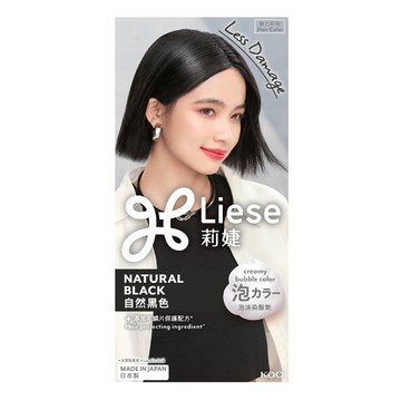 [家速配]莉婕泡沫染髮劑-自然黑