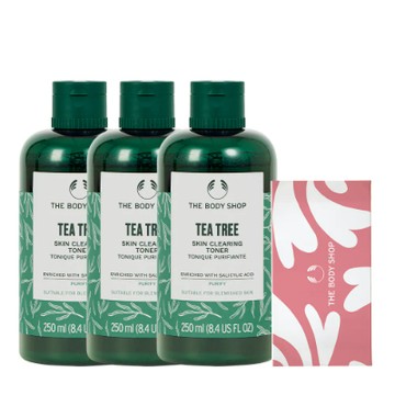 【THE BODY SHOP】(週年慶特惠) 茶樹調理水囤貨組