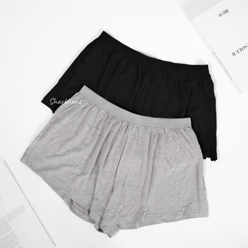 【Sharkhead】現貨 Calvin Klein 短褲 棉褲 莫代爾 睡褲 親膚 灰色 黑色 基本款 細帶 棉短褲
