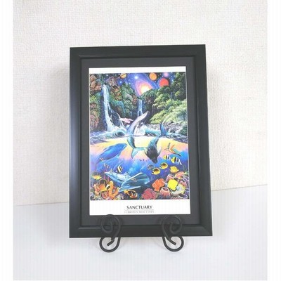 ラッセン】サンクチュアリー クリスチャンラッセン 絵画 額装