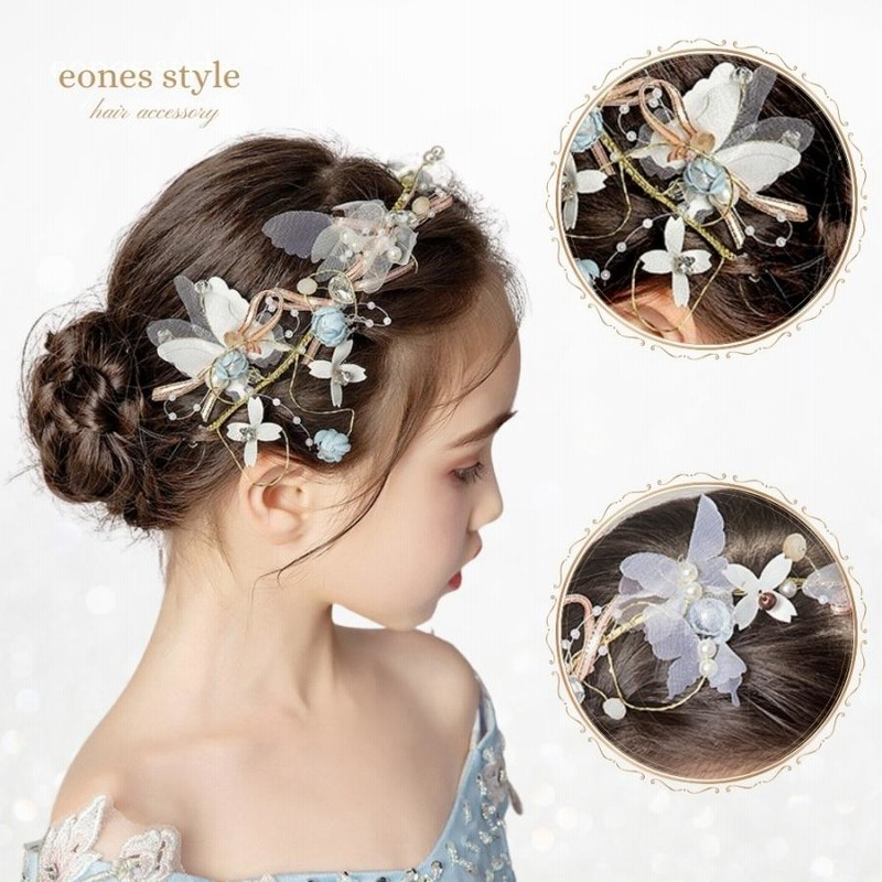 Amazon.co.jp: Cemellia 発表会 ヘアアクセサリ ラインストーン