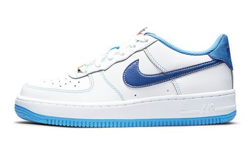 AIR FORCE 1 S50 GS WHITE UNIVERSITY BLUE