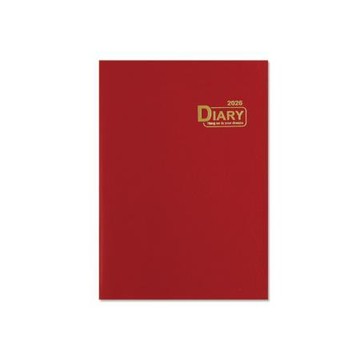 珠友Chuyu2026年A5日誌內頁2日1頁/紅/BC-60423-02