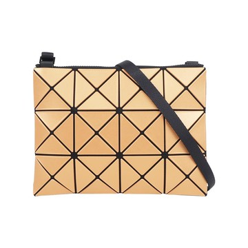 ISSEY MIYAKE BAO BAO LUCENT 3X4 金屬亮面斜背包(淺棕色)