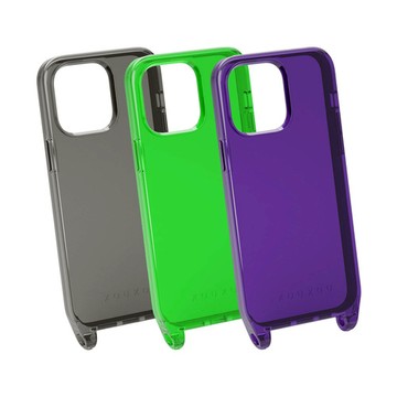 XOUXOU｜iPhone 14 FARBE 全包覆掛繩背帶手機殼