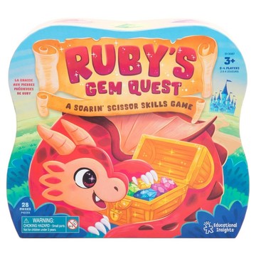 Educational Insights 兒童益智桌遊  飛龍寶石大冒險  1套