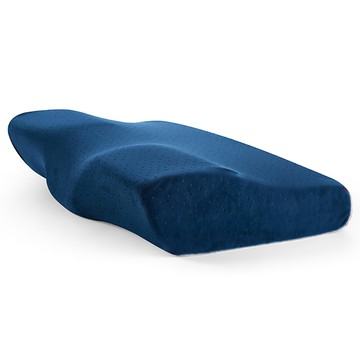 小麥購物 蝶型記憶枕 L702  1個  60 x 33cm  沉穩藍