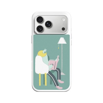 iPhone 17 Pro Max SolidX 白 - 包大山 Baozi - 找一個位置-滿版