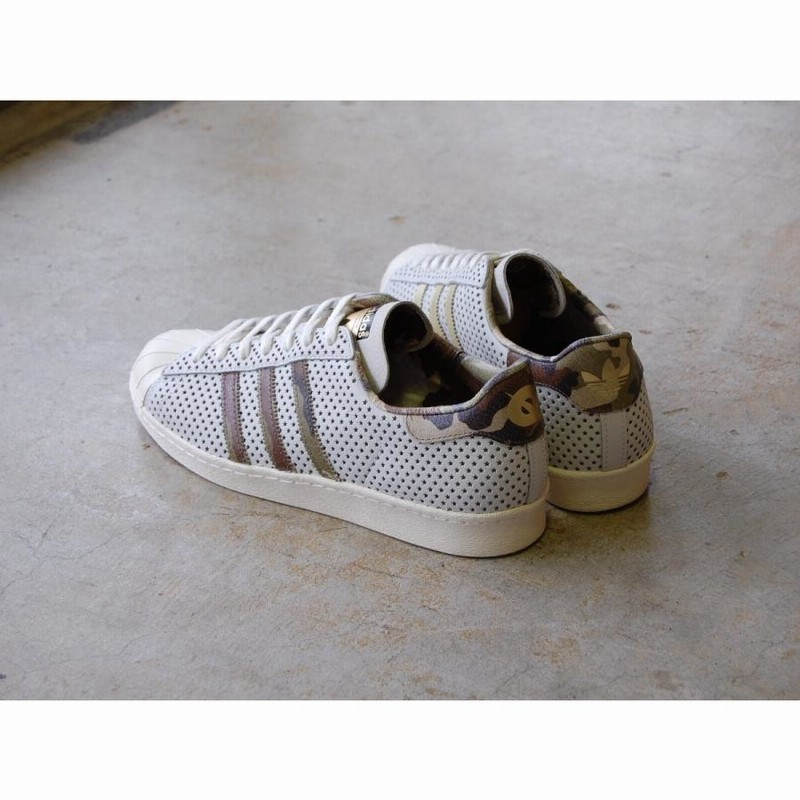 ADIDAS SUPER STAR 80S vintage white/supplier color アディダス