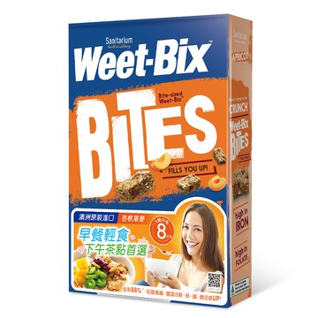 [家速配]Weet-Bix 澳洲全榖片Mini系列(杏桃)500g