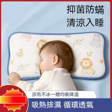 寶寶枕頭 冰絲枕頭 兒童枕頭 1-3嵗以上 小朋友枕頭 水洗枕頭 四季通用 嬰兒枕 護頸椎 寶寶幼兒園小學生專用
