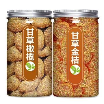 🚚 免運 ✅現台發貨✅甘草金桔乾 甘草橄欖 罐裝500g 金桔乾 甘草金桔 甘草橄欖 清涼爽口 果乾蜜餞果脯 泡水即食