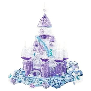 SEMBO BLOCK 森寶積木 星月城堡 蔷薇星月 積木  1個  蔷薇粉 + 銀色