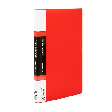 【連勤】PP 30入高級資料簿 12本/箱 LC-3030-多款可選