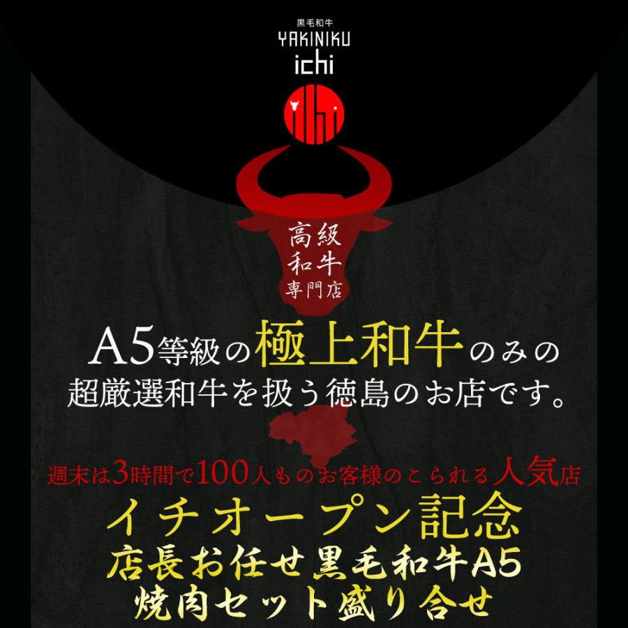 黒毛和牛 A5等級 店長おまかせ焼肉セット 500gセット 盛り合わせ 500グラム 送料無料(北海道沖縄除く)