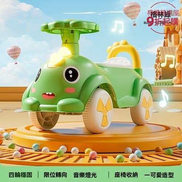 【平衡啟蒙】兒童滑行車 滑步車 溜溜車 四輪車 幼兒玩具車 無腳踏設計 加寬防側翻 1-4歲寶寶學步車 室內外通用