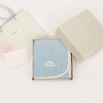 日本製六層紗被 北歐星空(M) (禮盒組)