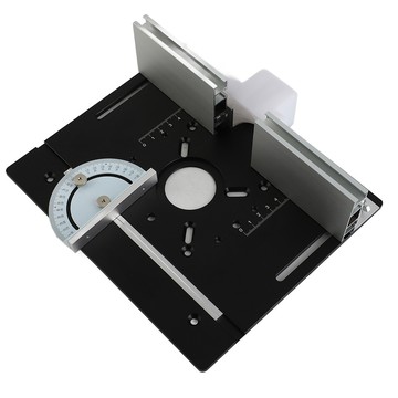 3 件套路由器表插板鋁合金木銑翻轉板修邊機雕刻輔助工具木工工作台 2026