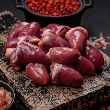 海肉管家 台灣屏東生鮮鴨心(4包_1000g/包)