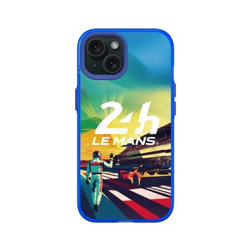 iPhone 15 Clear 激光藍 - 24 Hours of Le Mans - Poster 2025