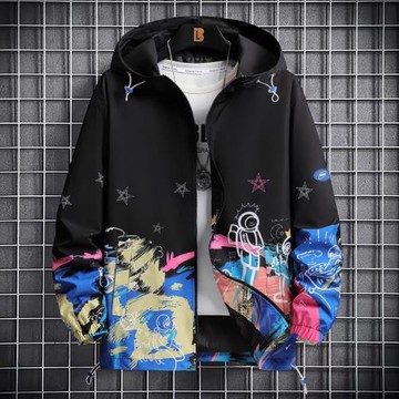 外套男春秋季韓版潮流夾克痞帥氣休閑青少年學生秋冬褂子潮牌風衣