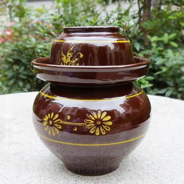 家用四川泡菜壇子老式腌咸菜陶瓷罐傳統泡椒酸菜缸復古儲物密封罐
