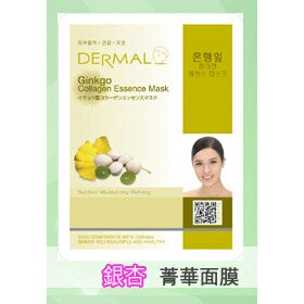 韓國DERMAL 銀杏控油防護面膜 1入 [42749] ::WOMAN HOUSE::