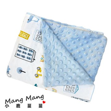 【Mang Mang 小鹿蔓蔓】寶貝觸覺安撫蓋毯 彌月禮盒(六款可選)