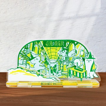 瀧的商店街 / PentagonPlanet 奇幻場景自組立牌