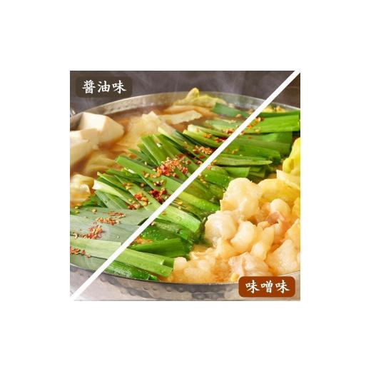 ふるさと納税 福岡県 大川市 お汐井 特製もつ鍋 お試しセット (味噌 醤油味 2つの味が楽しめる！) 1〜2人前×2セット