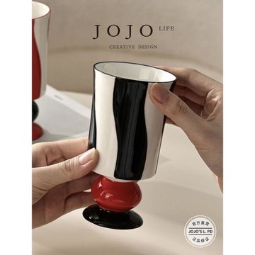 JOJO'S L. PD.classics.條紋甜品杯高顏值馬克杯陶瓷咖啡 | 必經