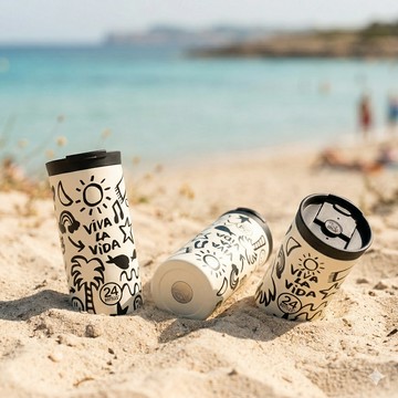 [義大利 24Bottles] 保溫隨行杯 600ml / 綺麗系列