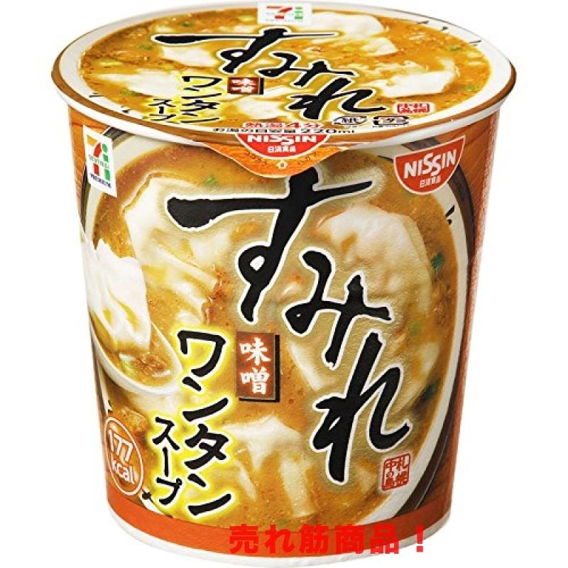 日清食品 すみれ 味噌ワンタンスープ 43g*6個