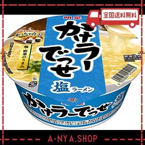 明星 かけラーでっせ 塩ラーメン 71g ×12個