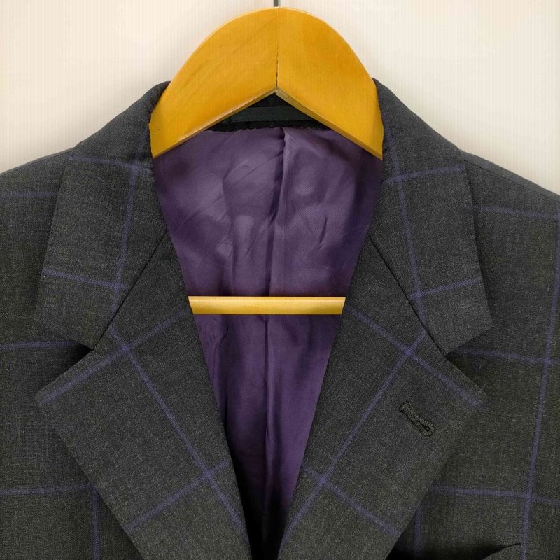 希少✨ ポールスミス PaulSmith テーラードジャケット 裏地虎柄 ウール Paul Smith(ポールスミス) 日本製 裏地ドット ウールチェック