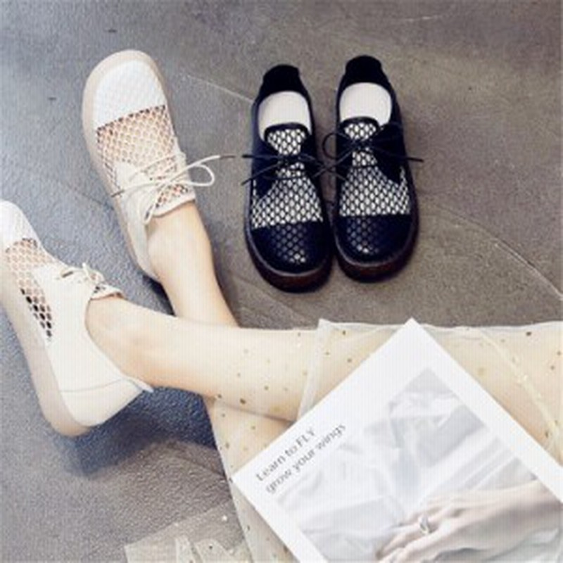 レディース 靴 スニーカー メッシュ素材 バンド付き 夏 通気性 厚底 ベルクロ フラットシューズ 軽量 通気性 靴 おしゃれ 歩きやすい 通販 Lineポイント最大8 0 Get Lineショッピング