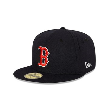 NEW ERA 男女 59FIFTY MLB 球員帽 紅襪 _客場 海軍藍 NE70331911
