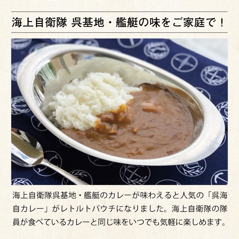 呉海自カレーぶんご特製 とろける牛すじとひき肉のカレー 180g